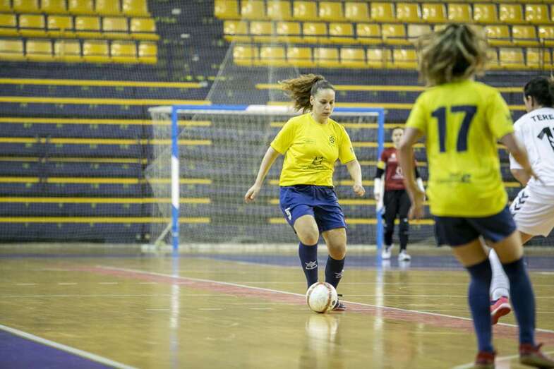 Imagen de un partido reciente del Preconte Telde (Foto TA)